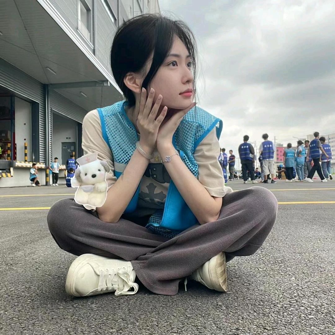 在湖州工厂的河南女孩-小梦