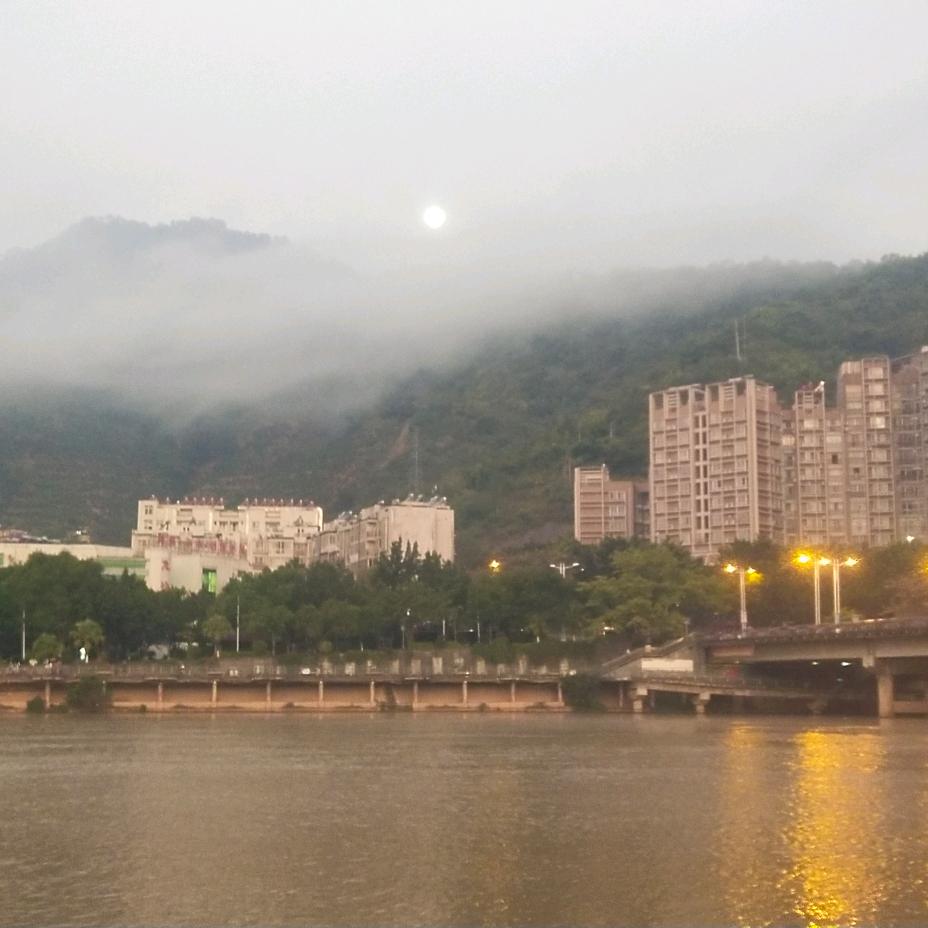 哥在星空下