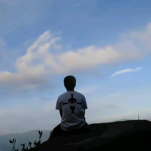 空白i