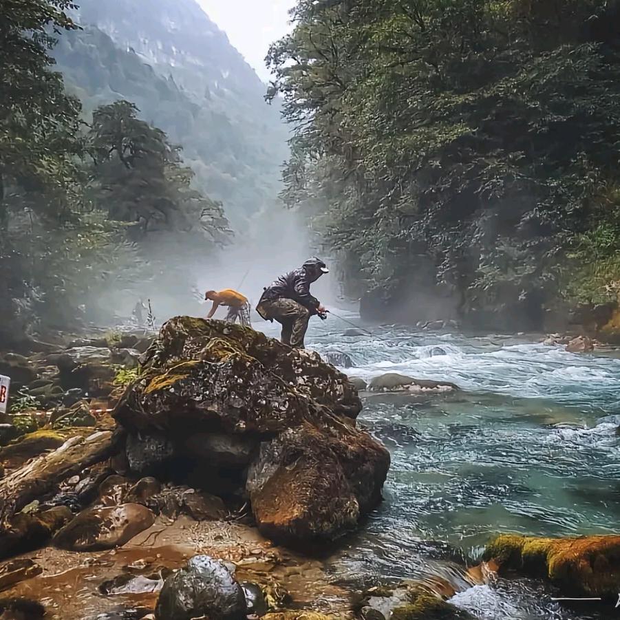 石头路亚逗钓（户外@野钓）