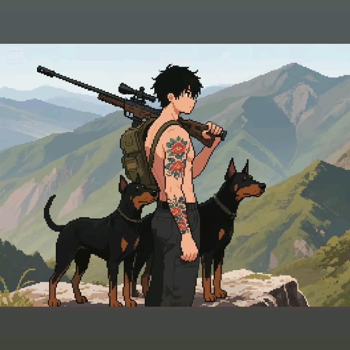 桂N爱玩中华田园犬