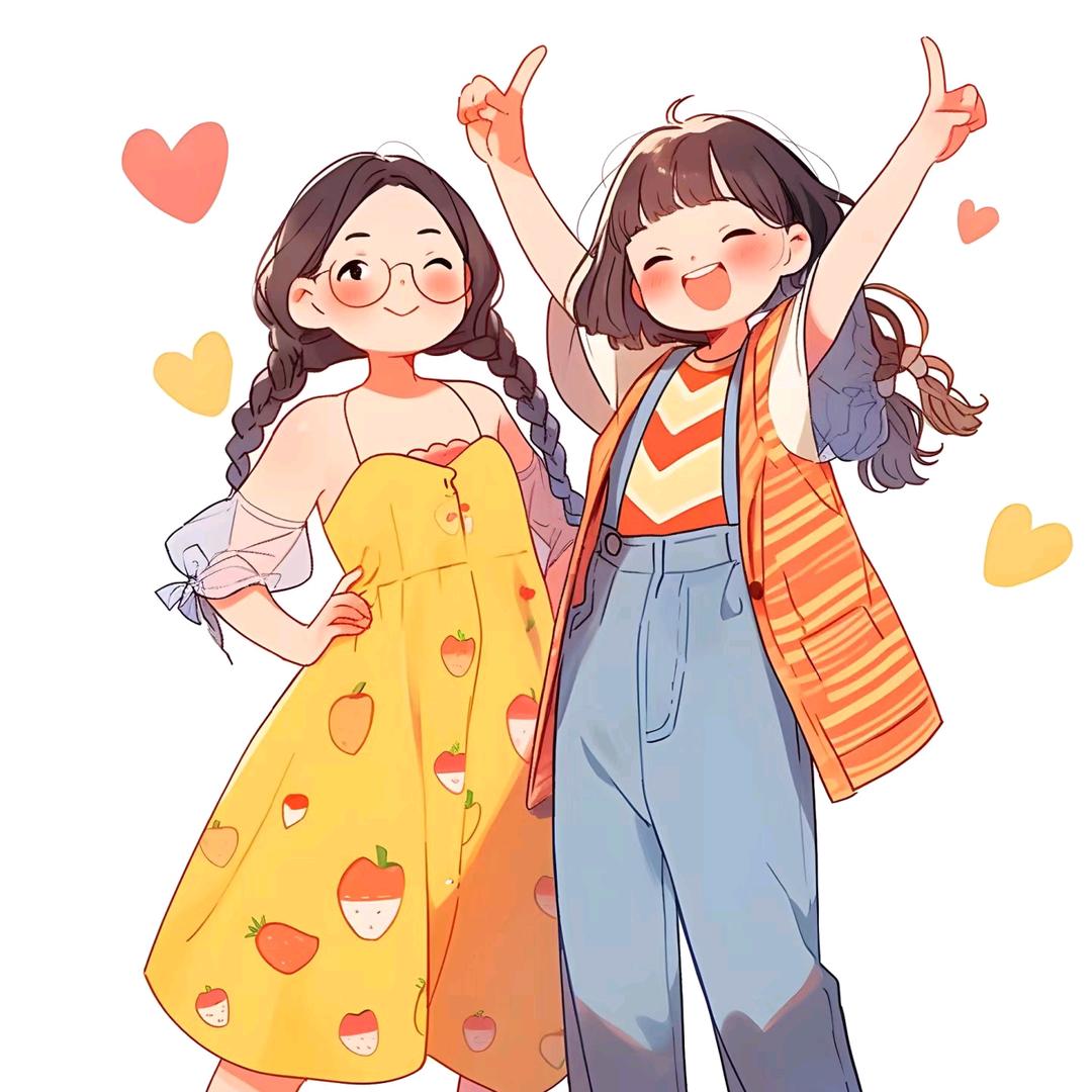 俩姐妹大码穿搭