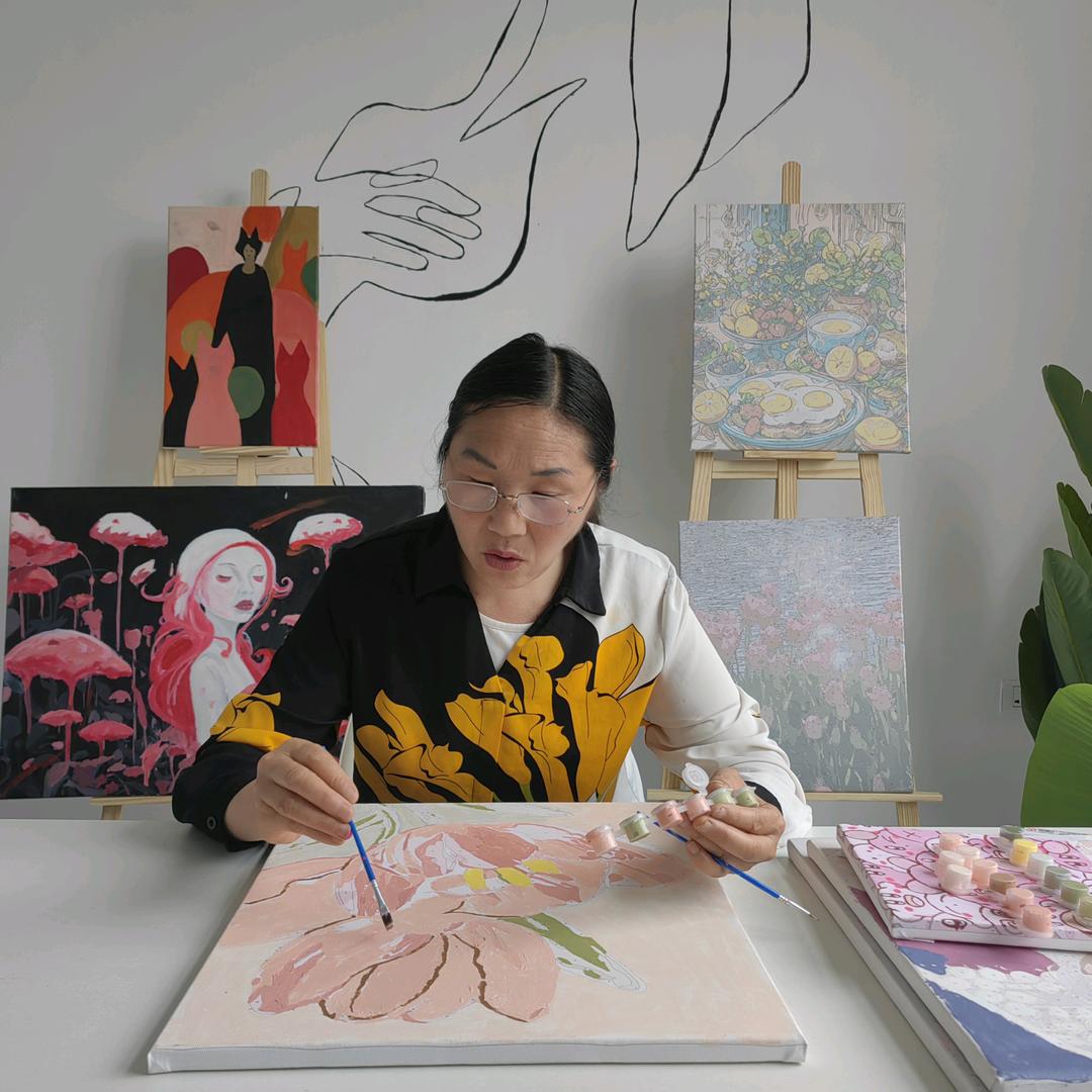 星空数字油画空间—进橱窗