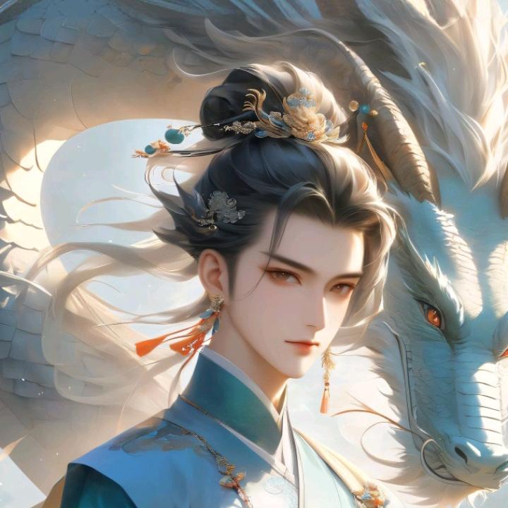 游过烟雨的小金鱼