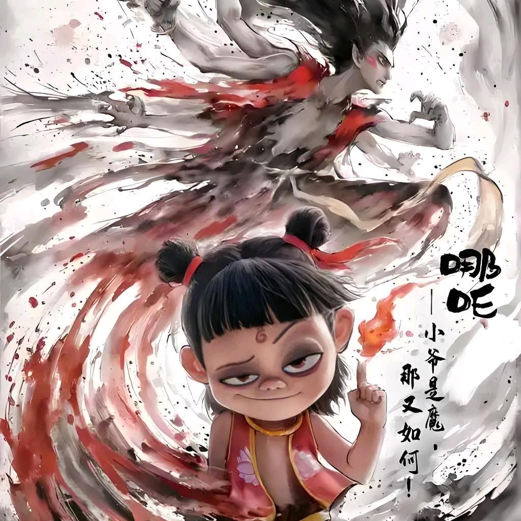 NE ZHA 雕刻印章免费盖