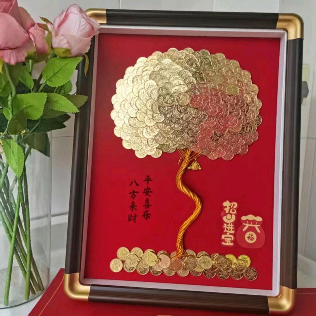 手工定制福喜发财树