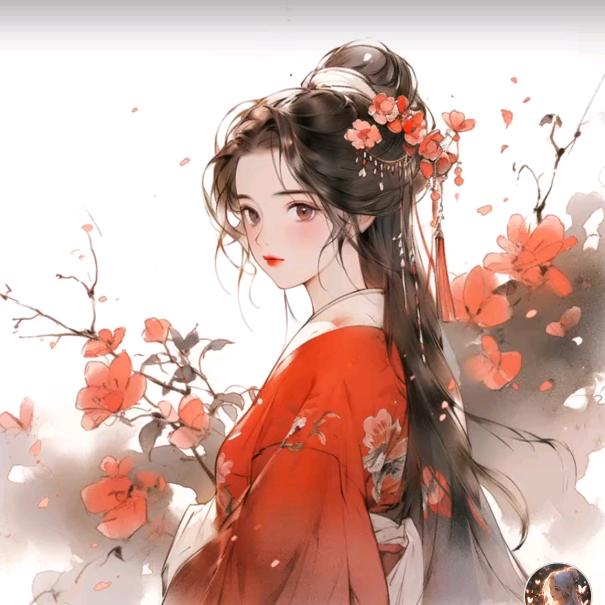 然然头像