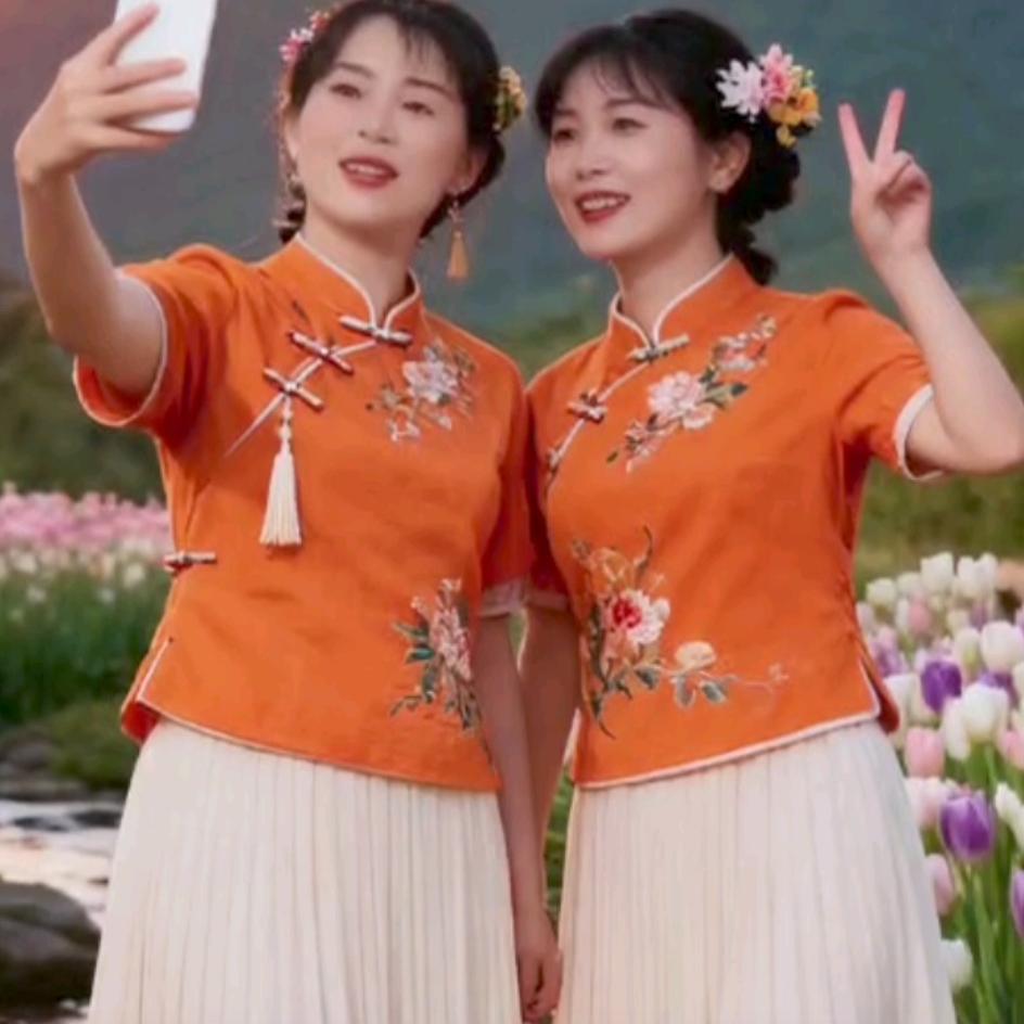 素白💘長情，忘忧草