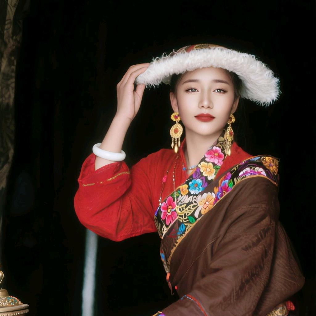 藏族姑娘