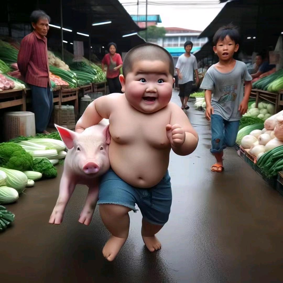 开心的马骝