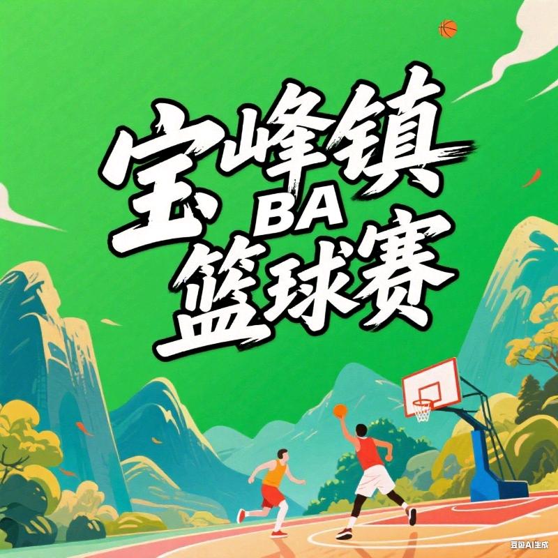 宝峰镇BA篮球赛