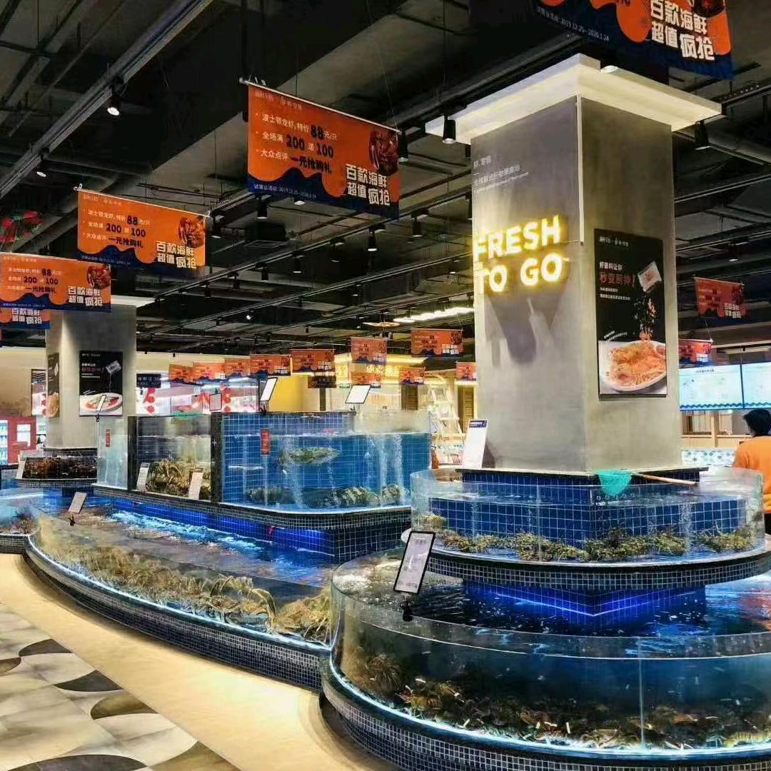 成都海鲜池定制厂家（欧雅斯）