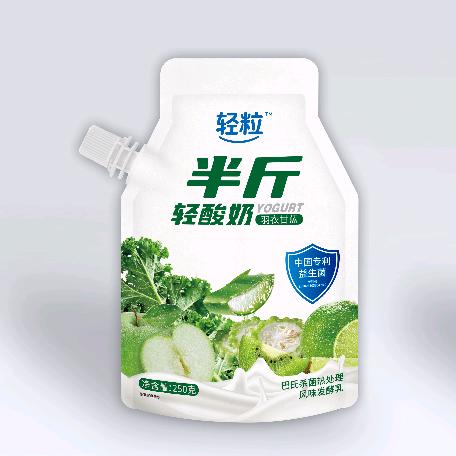 轻粒半斤轻酸奶