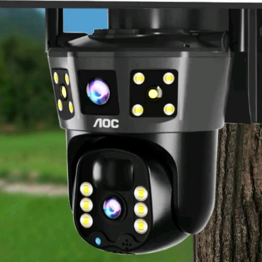 高清监控摄像头三画面