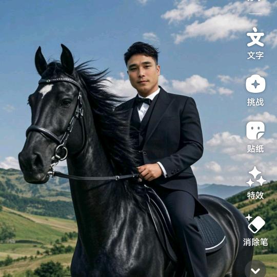 黑🐴马