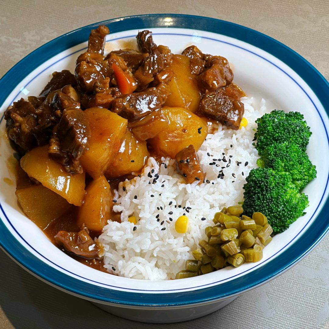 正宗武川土豆牛肉饭