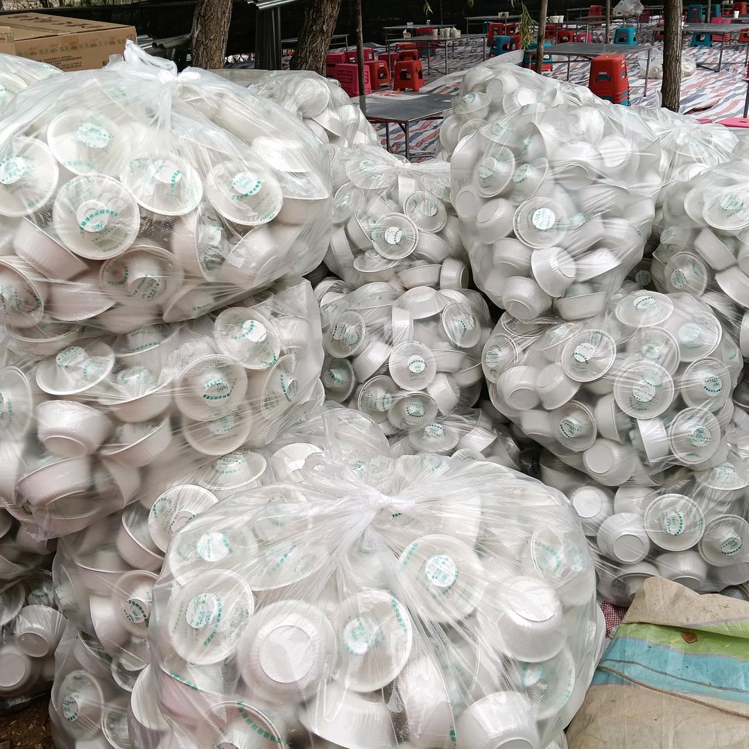 弥勒一次性稻壳餐具