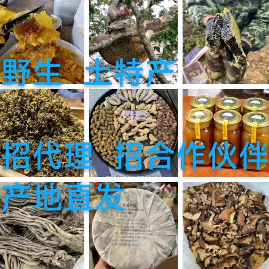 云南(野生蜂蜜+野生药材+农家产品)