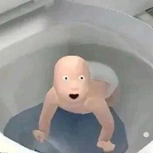 下水道阴暗爬行的蛆