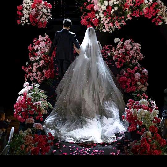 王晨正结婚婚礼现场丫头