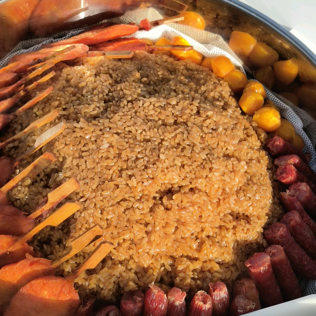 红烧肉，贵阳糯米饭