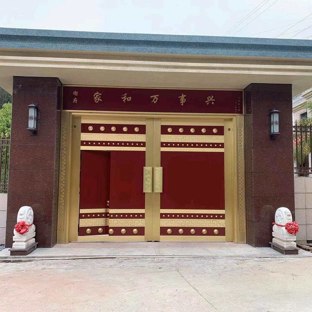 源头风水财门 工厂  门门有蒋究