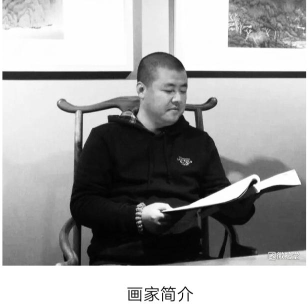 郭画  故川山水画