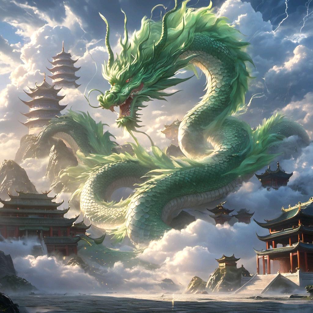 ༺青࿈龙༻