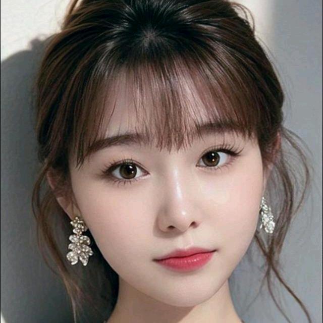 淡然一笑