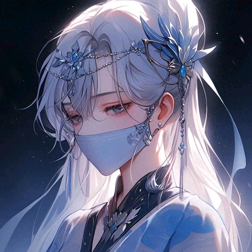 月白头像
