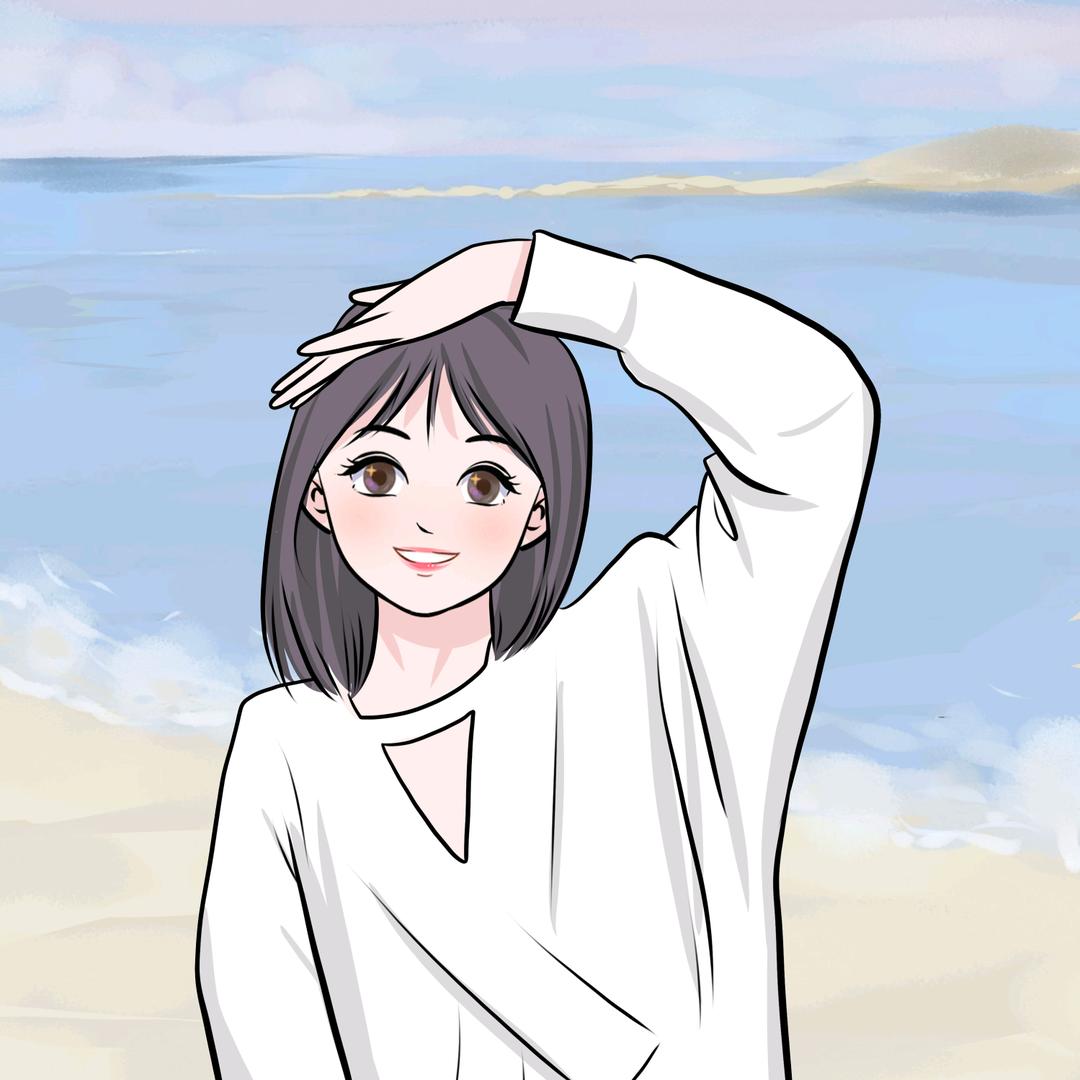 喝露水的小仙女