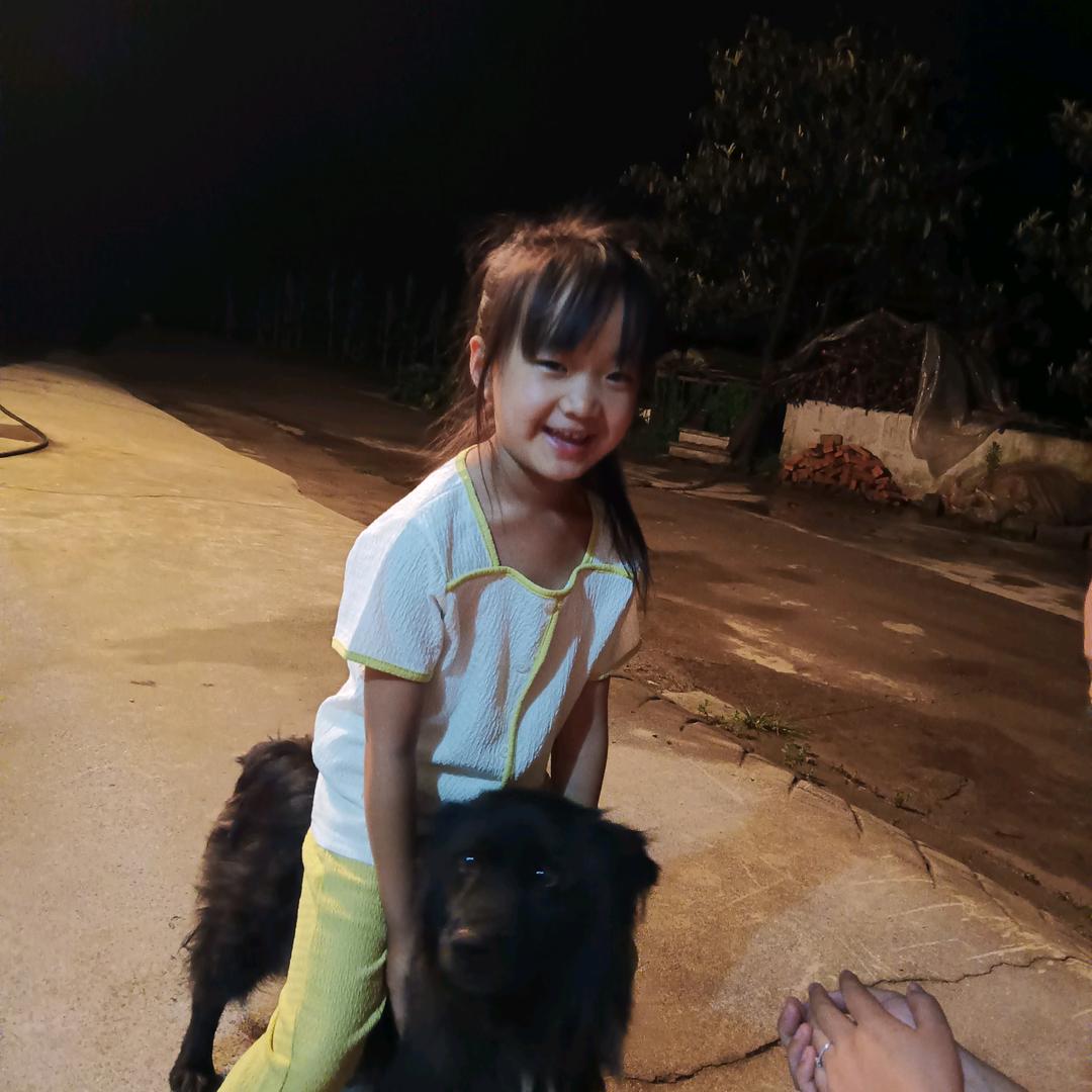 小时候