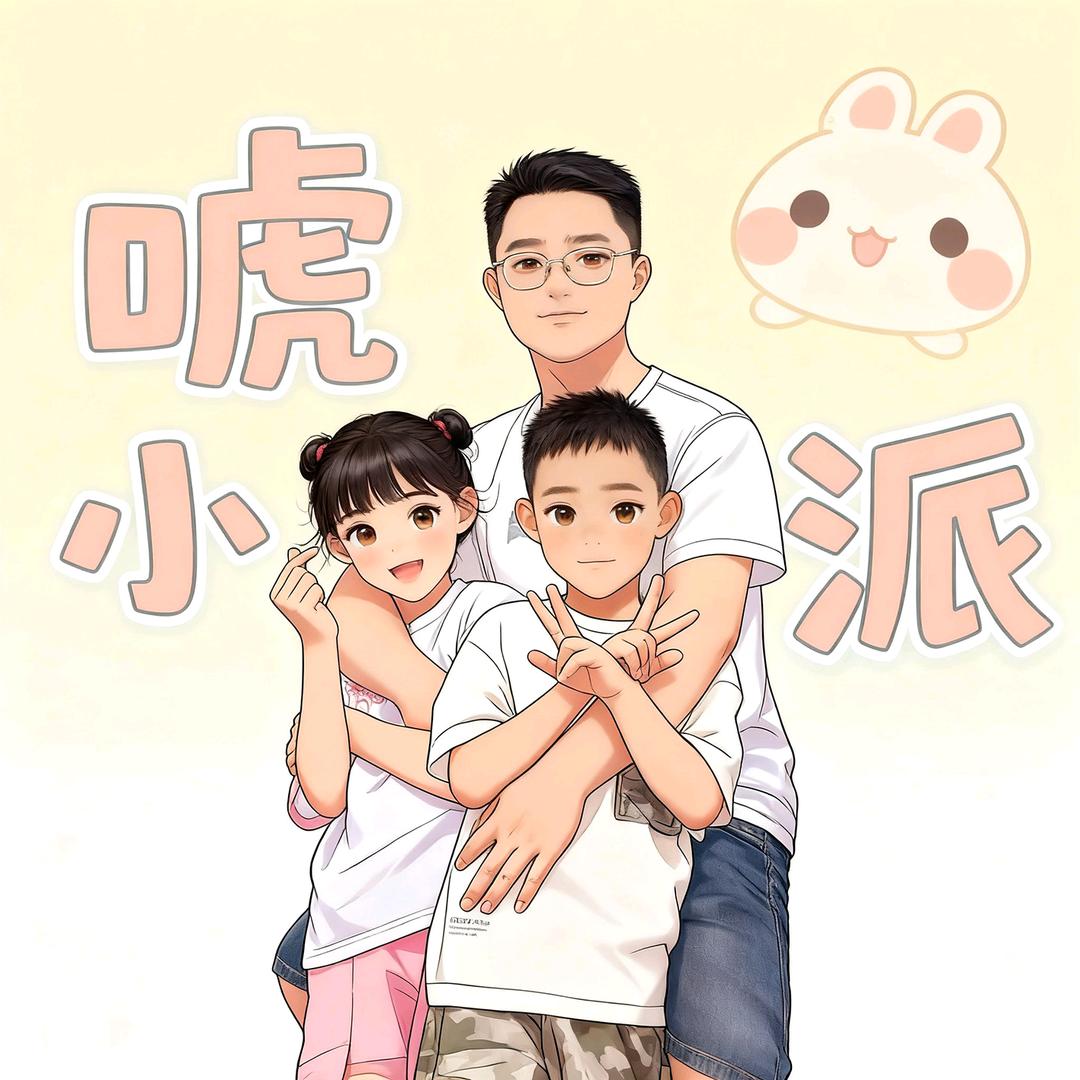 大圆和小宸 （唬小派）