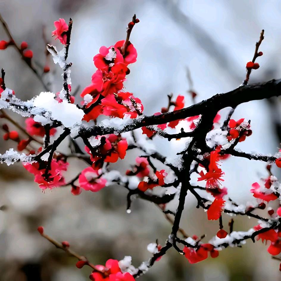 飞雪迎春