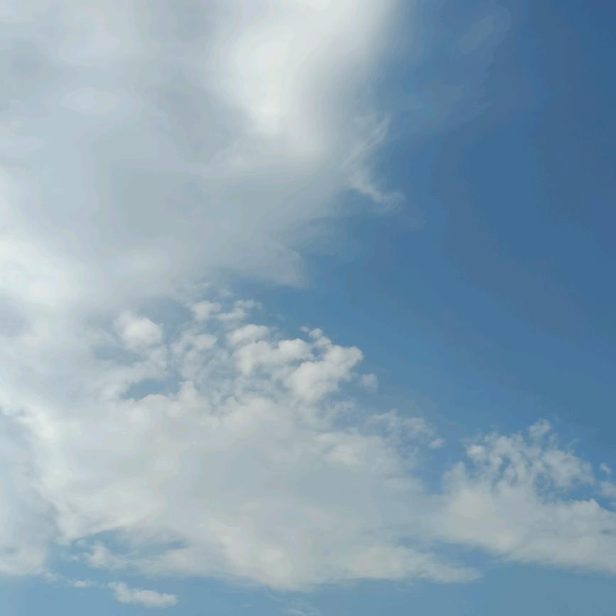 白色云