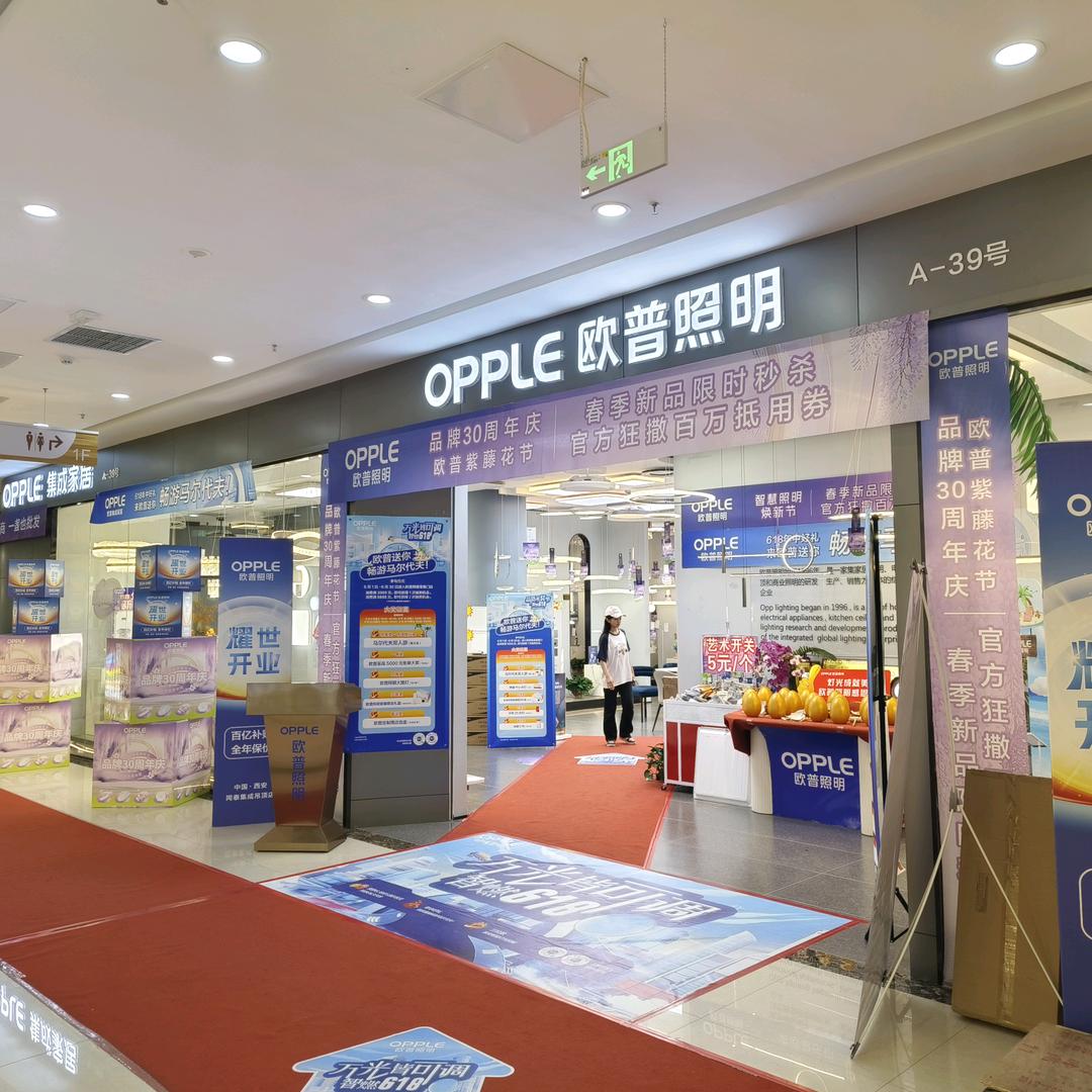 欧普照明同泰灯具城生活馆店