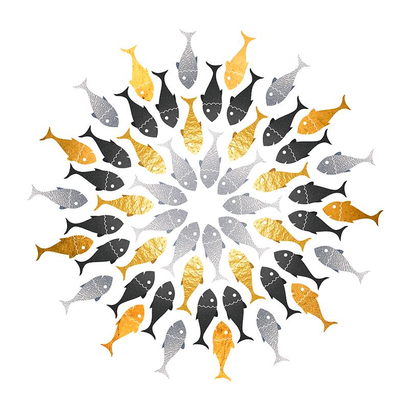 福鱼装饰画工厂店