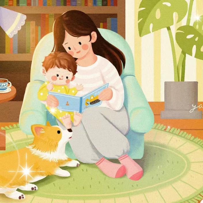 小鱼儿和爱画画的孩子