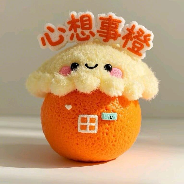 吃个橙子