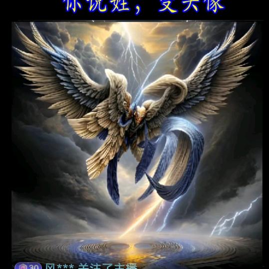 雄鹰展翅