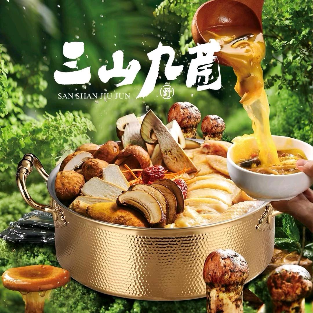 三山九菌·云南野山菌火锅(华阳店)