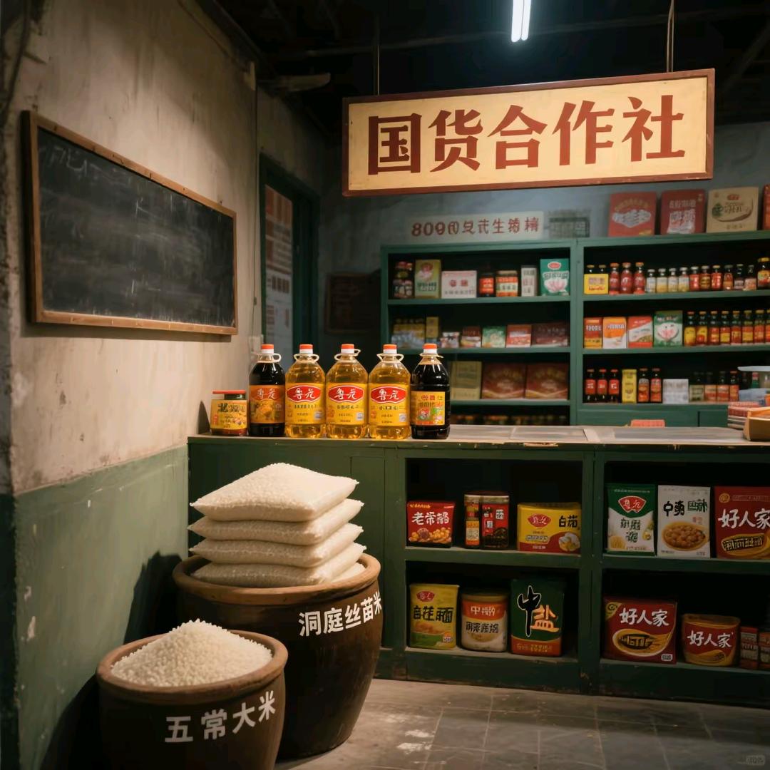 谢憨憨自己压榨粮油店铺