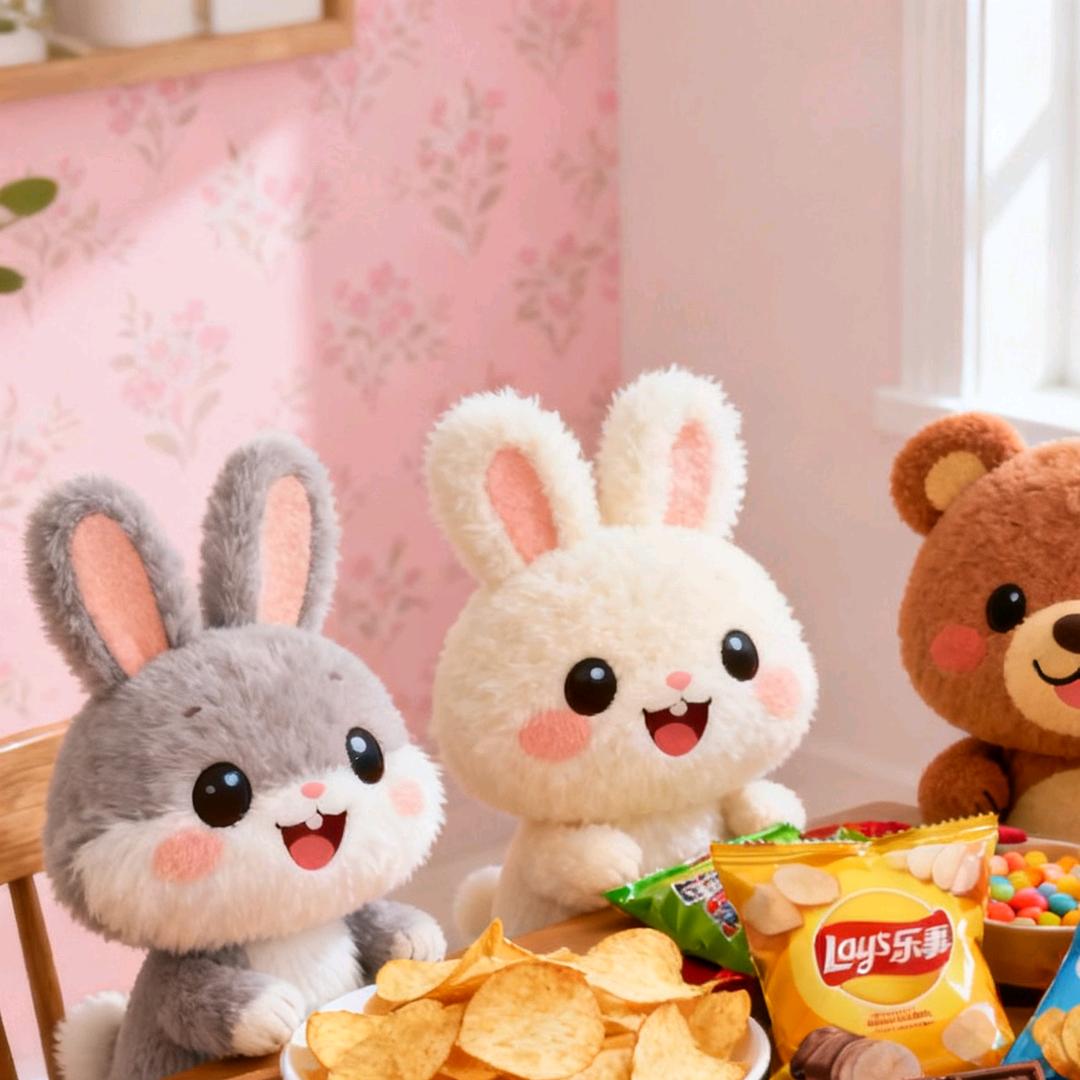 快来一起吃零食