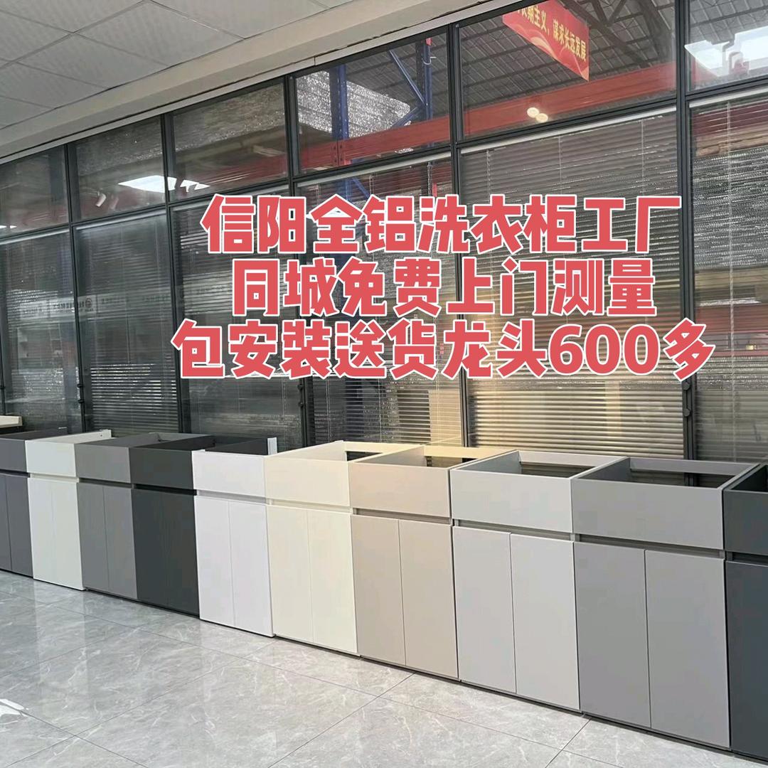 信阳宾宾卫浴洗衣柜定制工厂