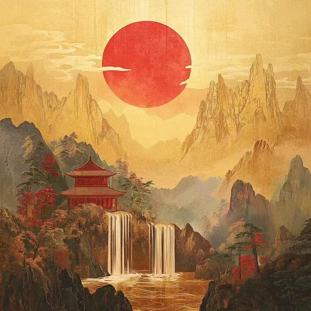 水墨清新