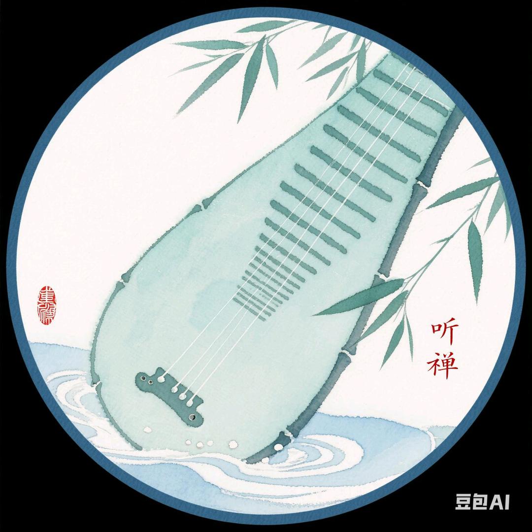 竹溪听禅