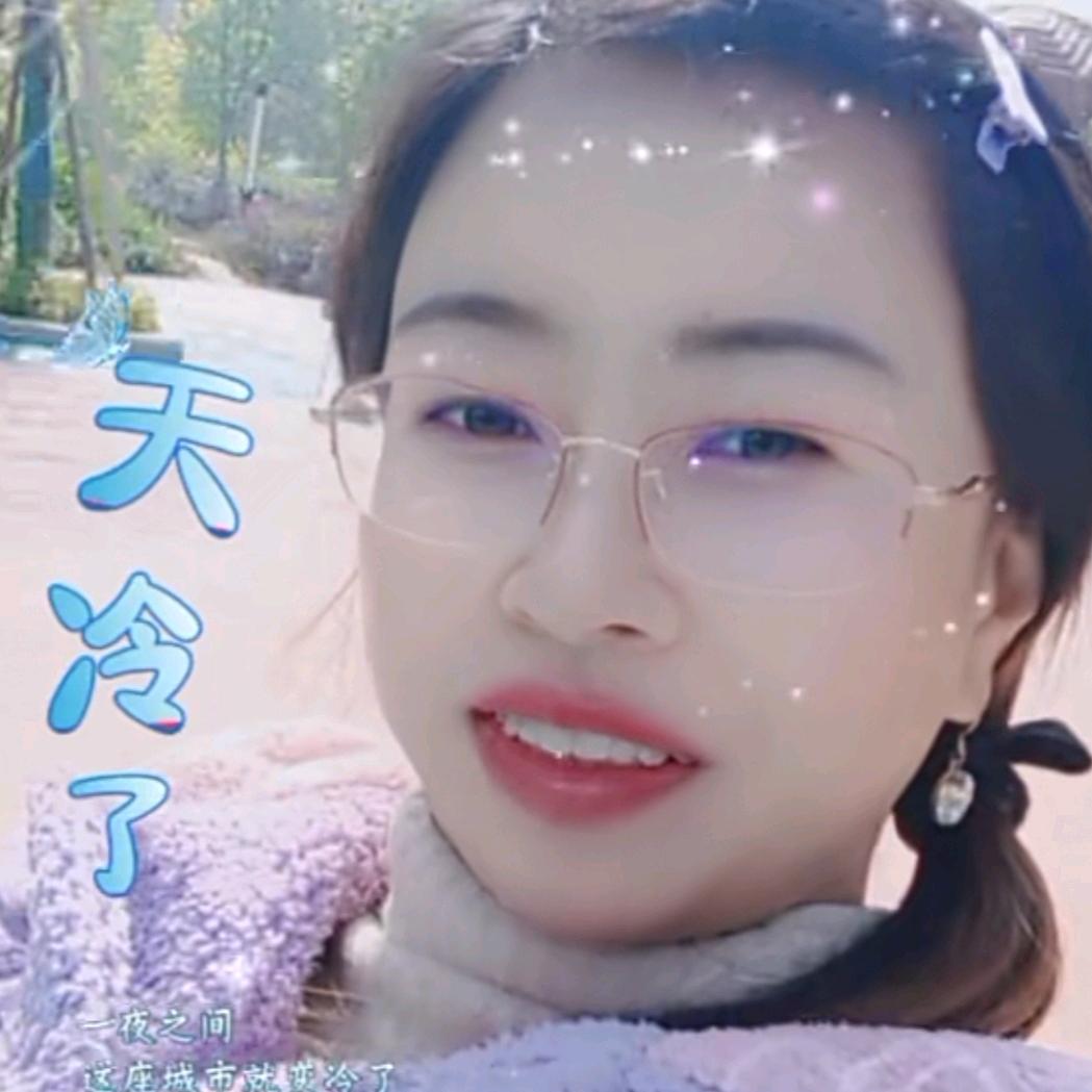 彩色霞光