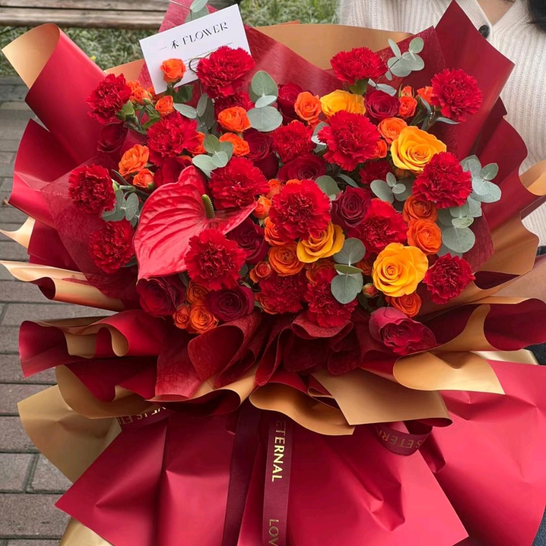 邻里花甜（鲜花.烘焙）家居绿植仿真花