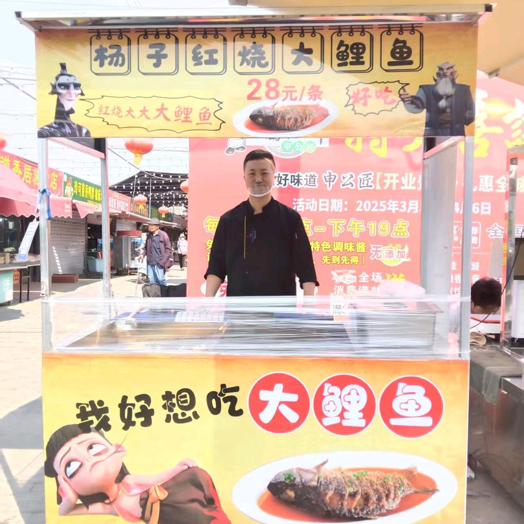 杨子 红烧大鲤鱼