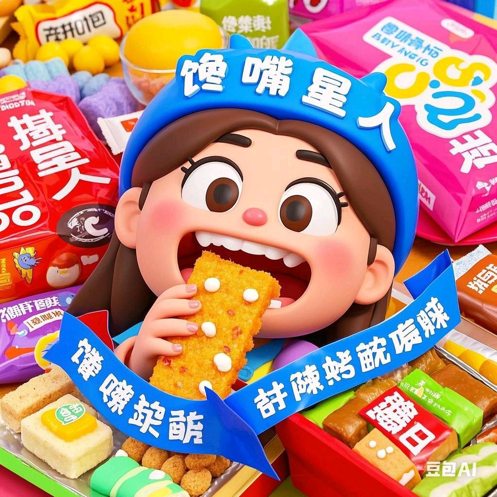 二姑馋嘴零食